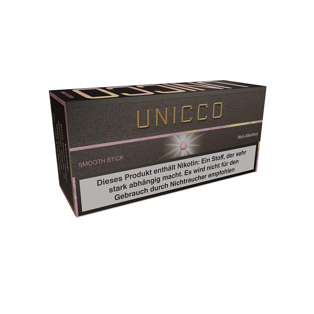 Unicco Smooth Stick Pfirsich Karton=10 Packungen mit Nikotin