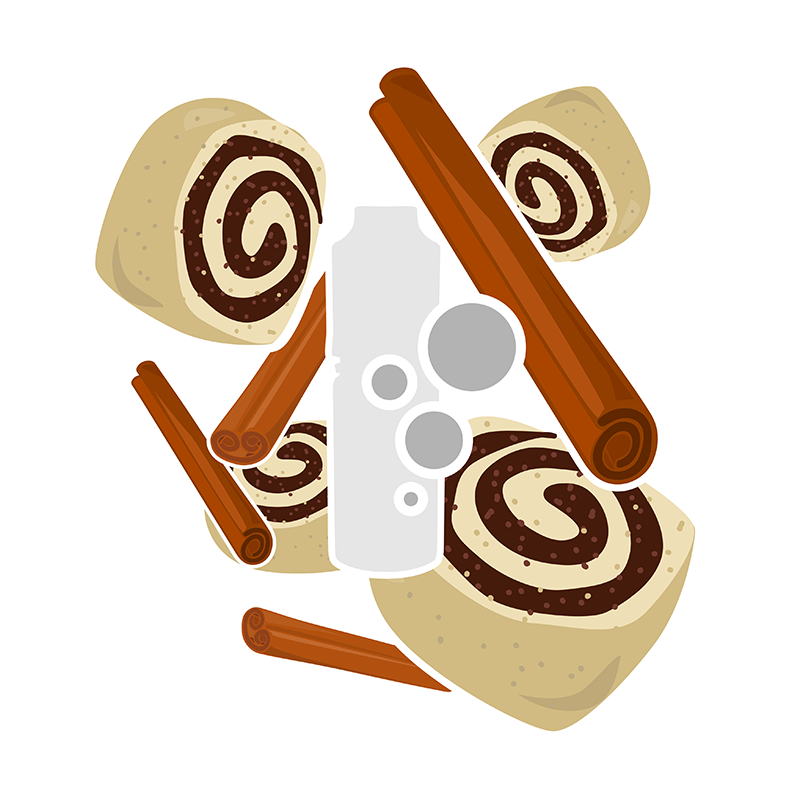 mC Aroma American Cinnamon Roll