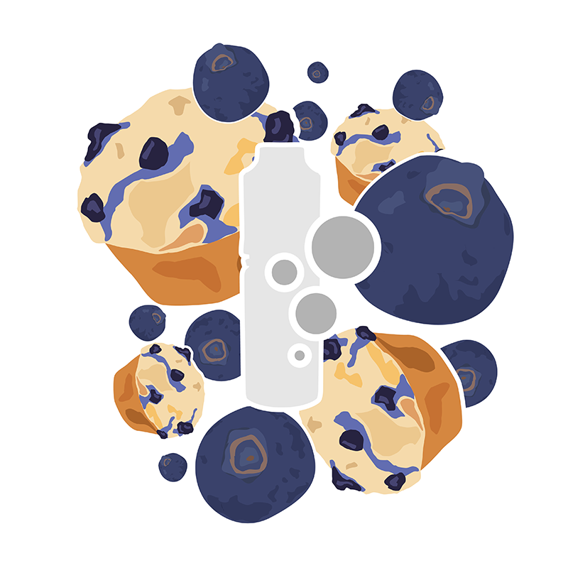 mC Aroma Blueberry-Muffin