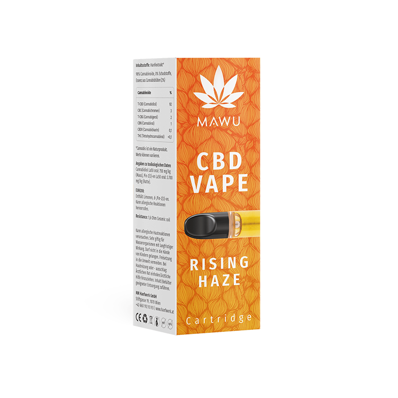 Mawu CBD Vape Rising Haze 920 mg CBD