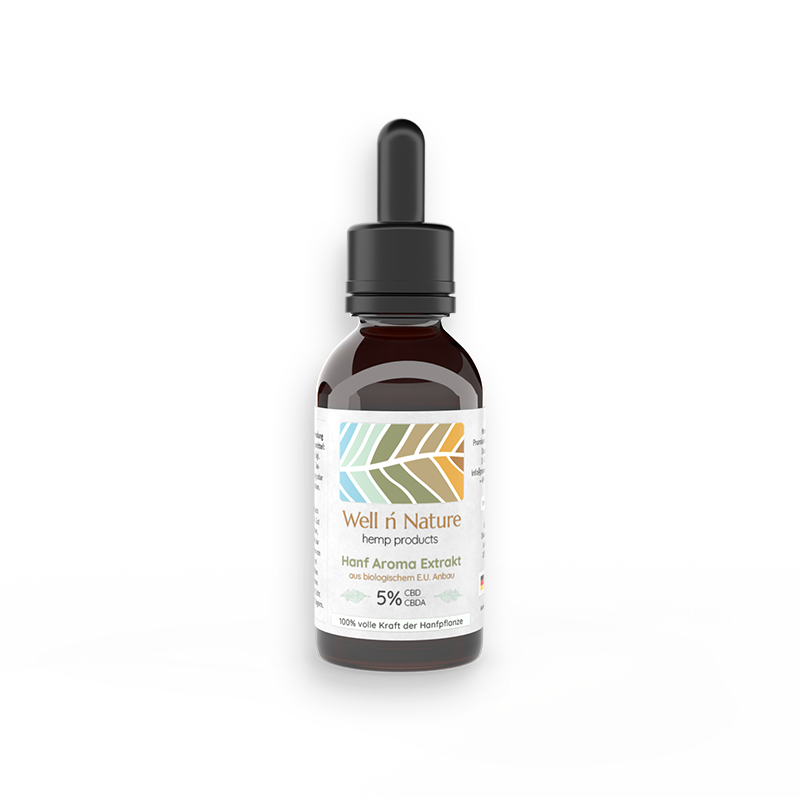 Well n Nature Hanf Aroma Extrakt 5% CBD - (10ml)